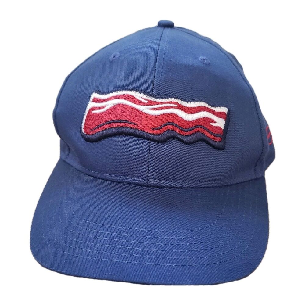 Lehigh Valley Iron Pigs Minor League Baseball OC Sports Strapback Hat Cap Blue